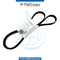 RIBBED V-belt 6PK1870 for Mercedes-Benz C Class W170 (1996-2004) models, Part Number A0139974692